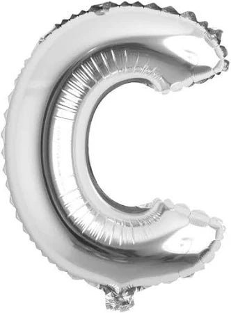 Anagram Supershape Balloons Silver - Letter C 32inch 32950 - Colorland Toys