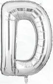 Anagram Supershape Balloons Silver - Letter D 33inch 32952