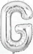 Anagram Supershape Balloons Silver - Letter G 32inch 32958