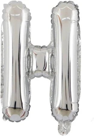 Anagram Supershape Balloons Silver - Letter H 32inch 32960 - Colorland Toys