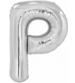 Anagram Supershape Balloons Silver - Letter P 32inch 32977