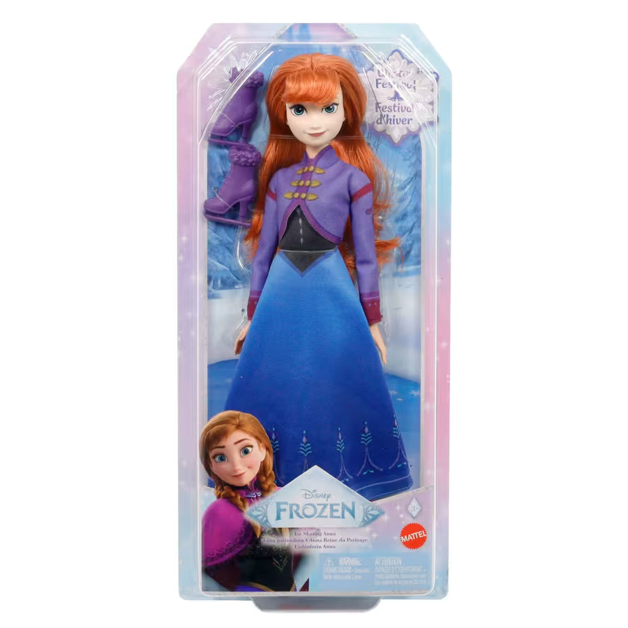 Disney Frozen Ice Skating Anna Fashion Doll [JBG54] — image 4