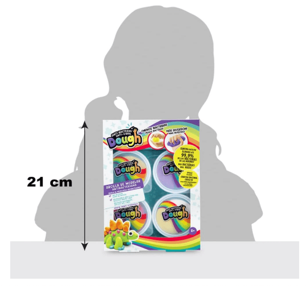 Anti - Bacterial Slime 4 Pack Assortment SND001 - Colorland Toys