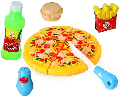 Aozi Toy Fast Pizza Hot Food Playset 683 - 3 - Colorland Toys