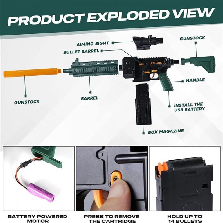 Apex Gun With Soft Bullet Play Set 78812 — image 5