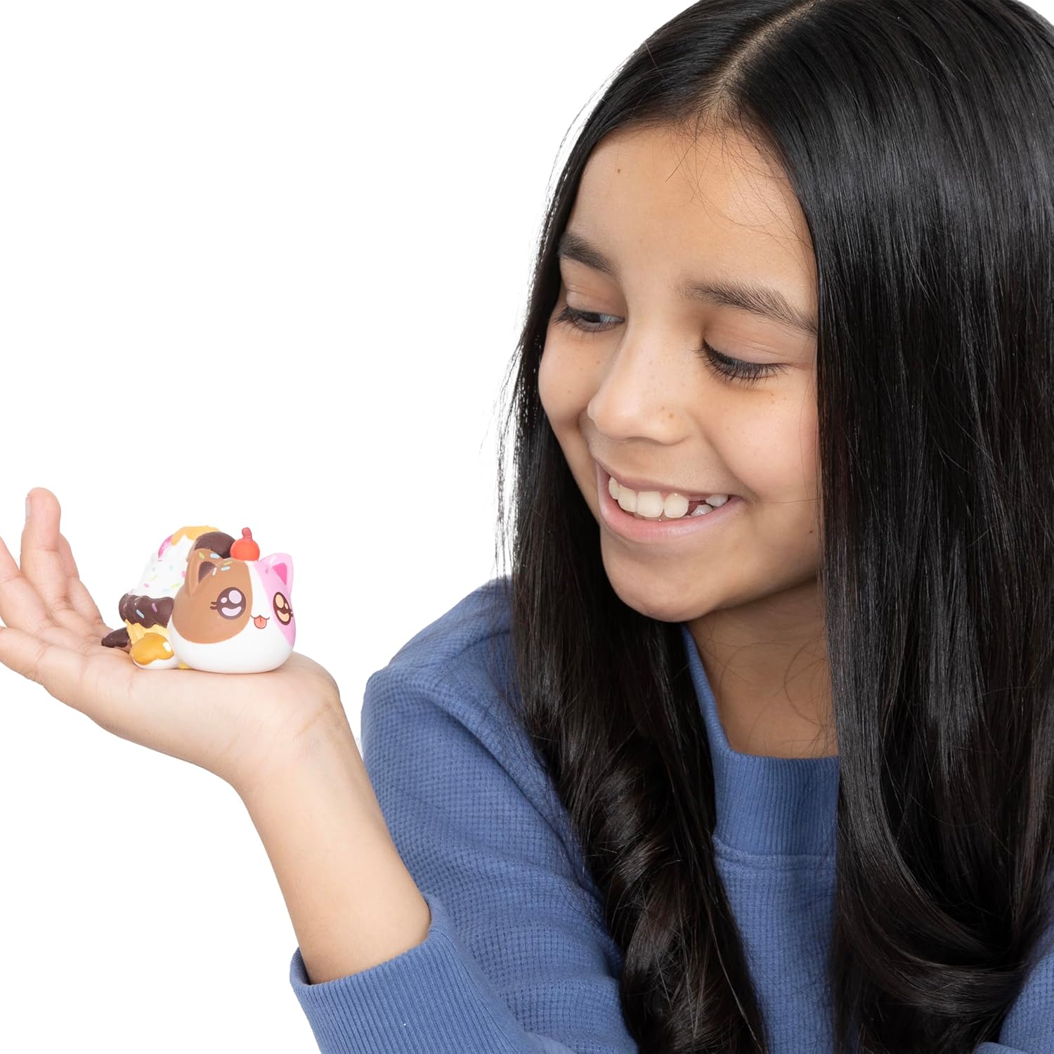 Aphmau MeeMeow Mystery Squishy Figures – Series 3 Ice Cream | Official Aphmau Merch | 1 of 8 Surprise Cats in Blind Box | Collectible Fidget Toy for Kids Ages 5+ - Colorland Toys