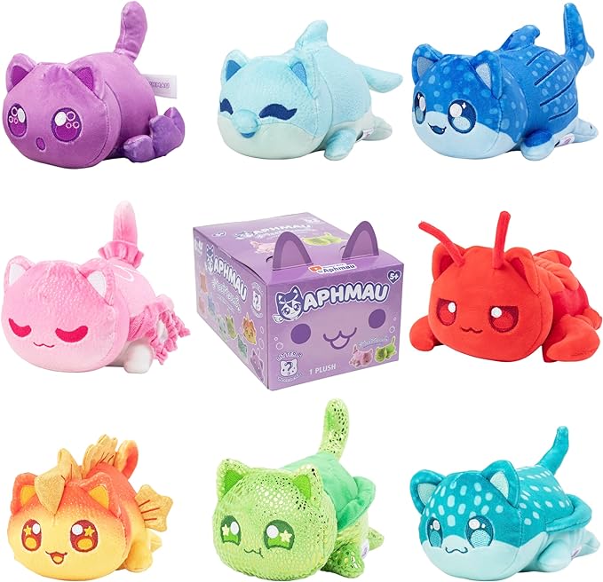 Aphmau MeeMeows Mini Mystery Plush 6inches - Under The Sea Collection - Colorland Toys