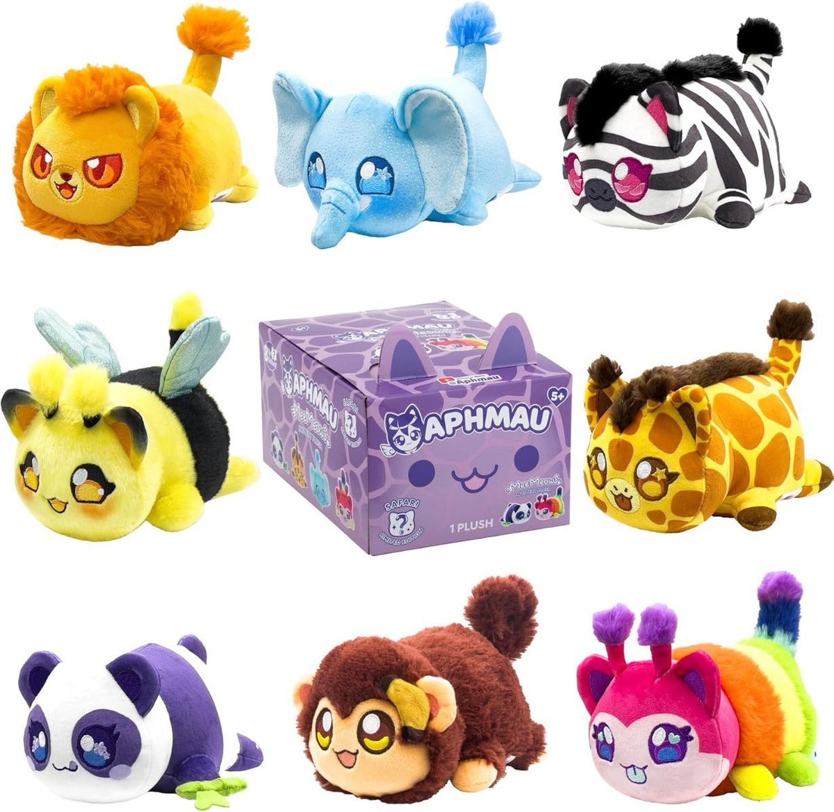 Aphmau MeeMeows Mystery Safari Plush 6inch - Colorland Toys