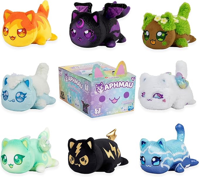 Aphmau Mystery Meemeow Plush Elemental 6Inch BON-6028ELE — image 1