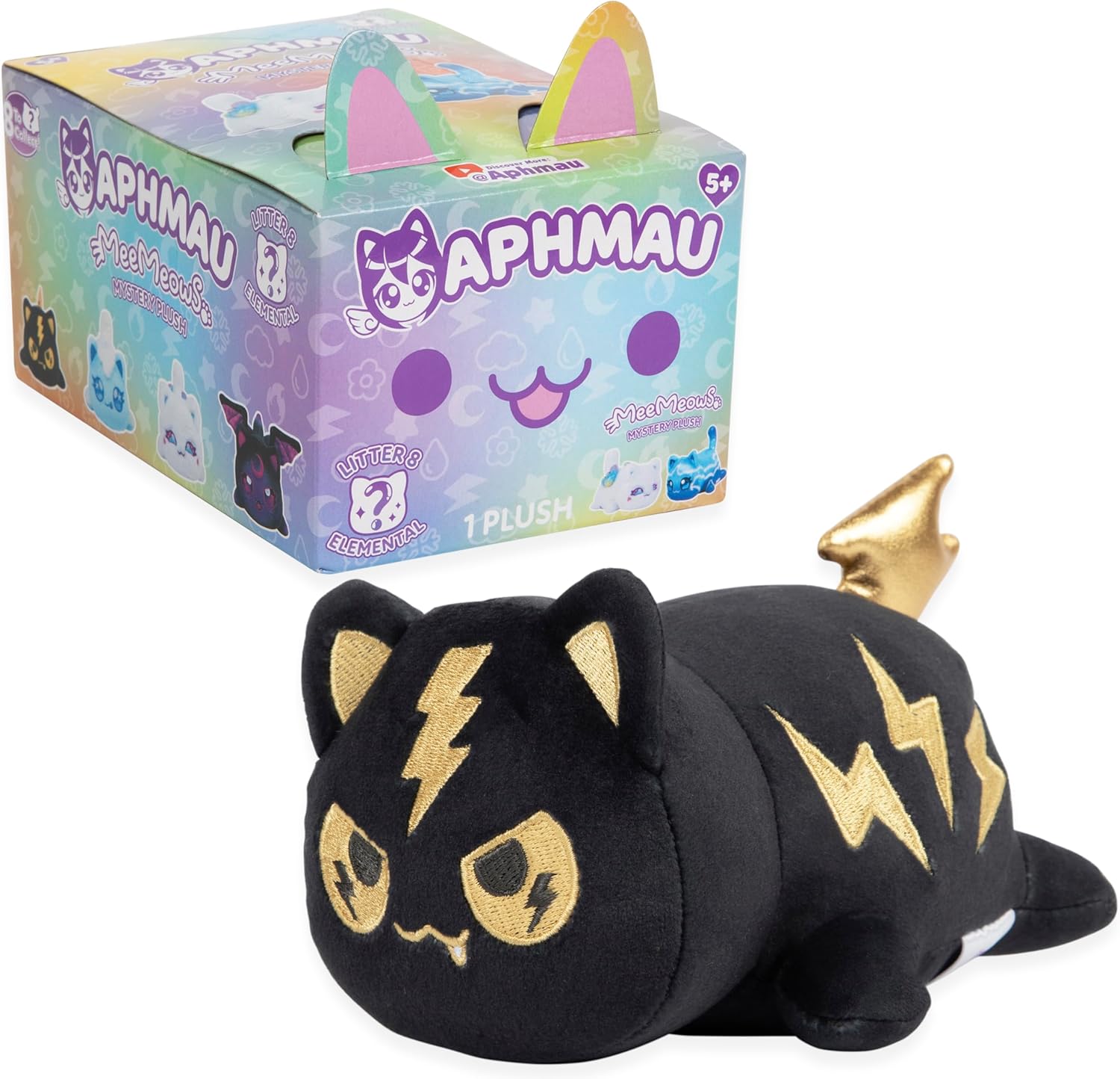 Aphmau Mystery Meemeow Plush Elemental 6Inch BON - 6028ELE - Colorland Toys