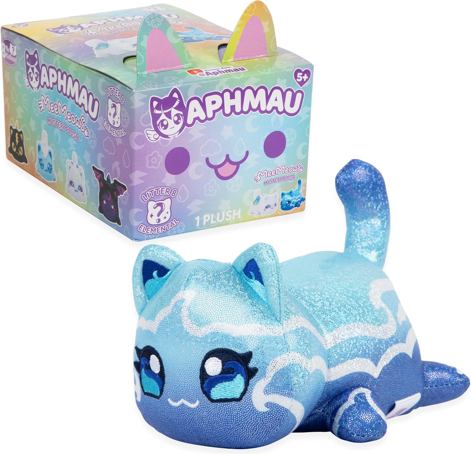 Aphmau Mystery Meemeow Plush Elemental 6Inch BON - 6028ELE - Colorland Toys