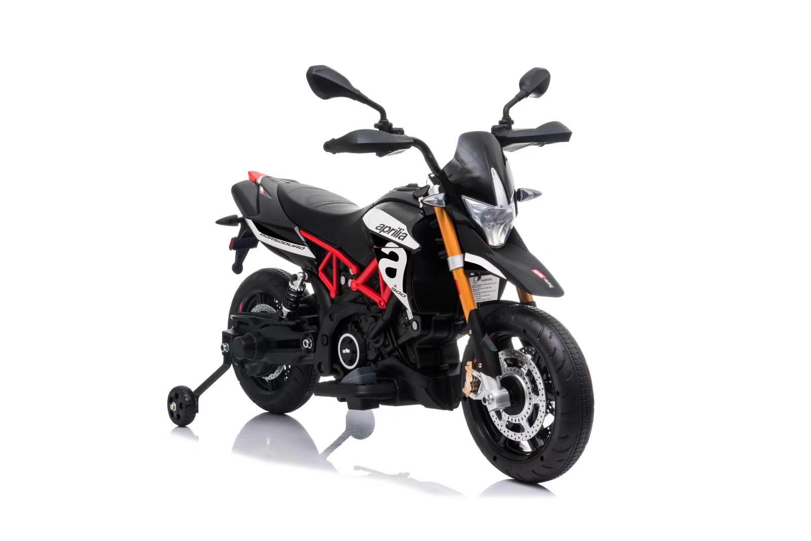 Aprilia Dorsoduro 900 Bike 12V White - Colorland Toys