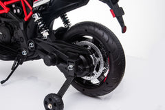 Aprilia Dorsoduro 900 Bike 12V White - Colorland Toys