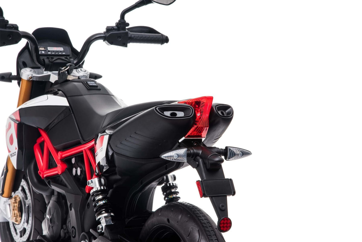 Aprilia Dorsoduro 900 Bike 12V White - Colorland Toys