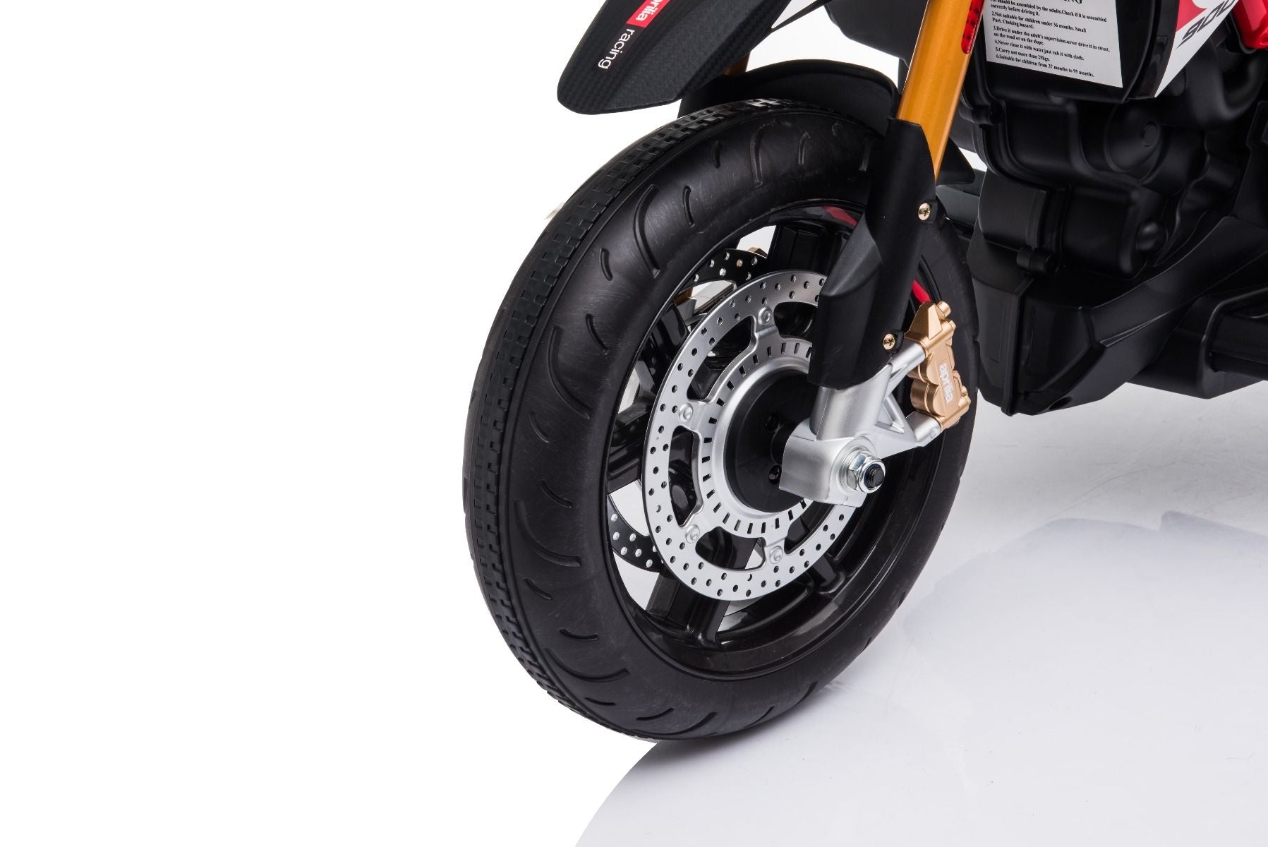 Aprilia Dorsoduro 900 Bike 12V White - Colorland Toys