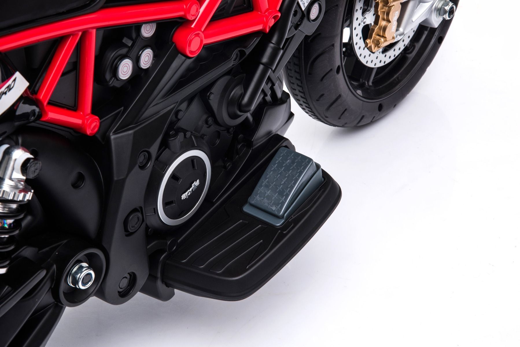 Aprilia Dorsoduro 900 Bike 12V White - Colorland Toys