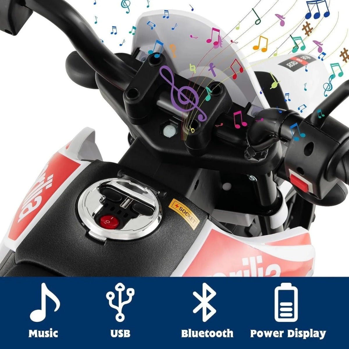 Aprilia RX125 Motor Bike MBS317 - Colorland Toys