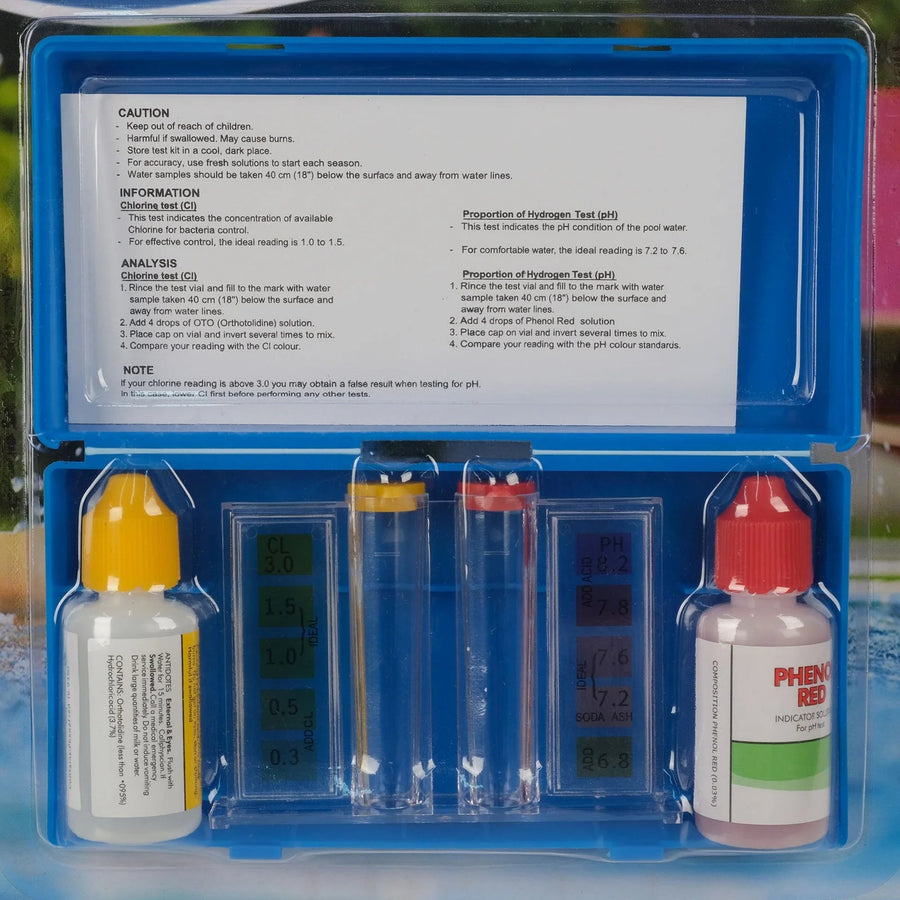 Aqua Basic PH & CL Test Kit CL-105 — image 2