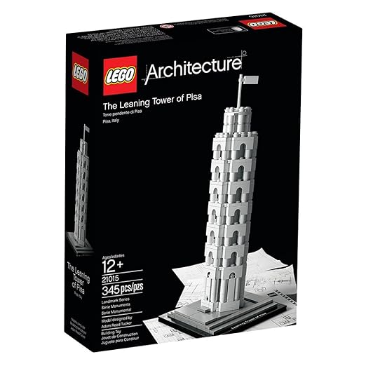 Architecture World Famous Leaning Towe Pisa Mini Block 1580pcs 805 — image 1