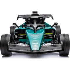 Aston Martin F1 Go Kart Rideon Car Green JE1599 - Colorland Toys