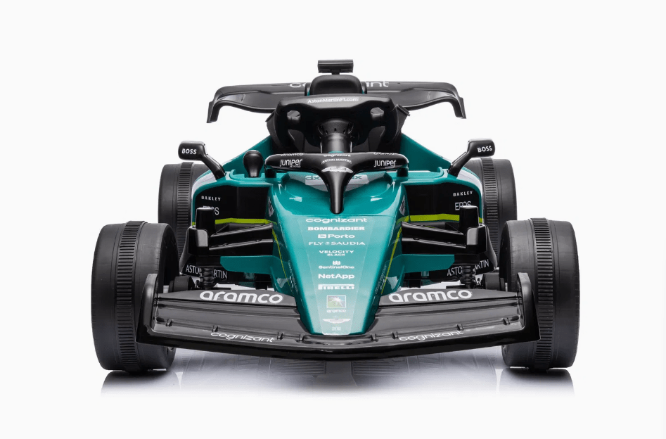Aston Martin F1 Go Kart Kids Ride on Car Green JE1599 — image 4