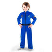 زي رائد فضاء أزرق للأطفال من عمر 6 إلى 7 سنوات