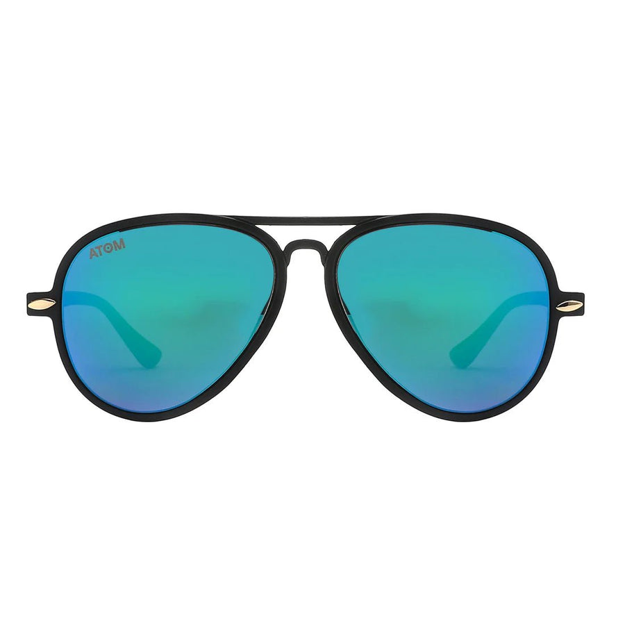 Atom Kid Sunglasses Black/Green AK3-2 — image 3