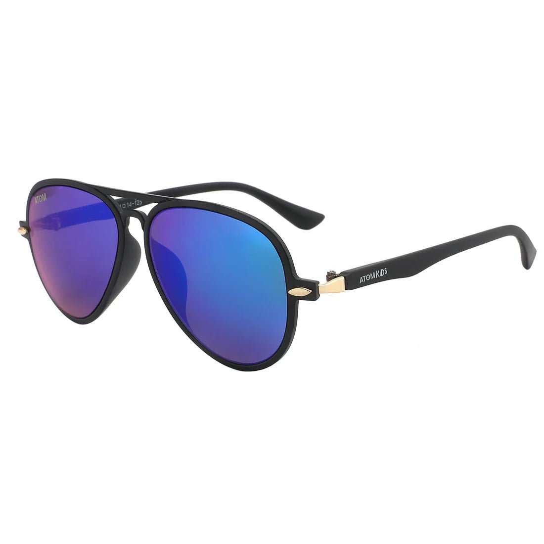 Atom Kid Sunglasses Black/Green AK3-2 — image 1