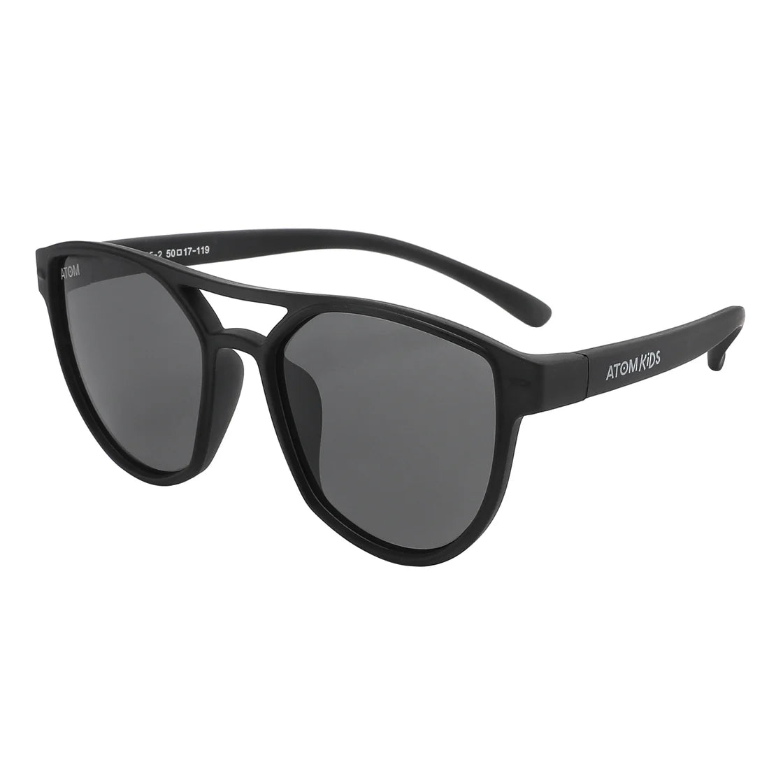 Atom Kids Double Bridge Polarized Matte Black AK5-2 — image 1