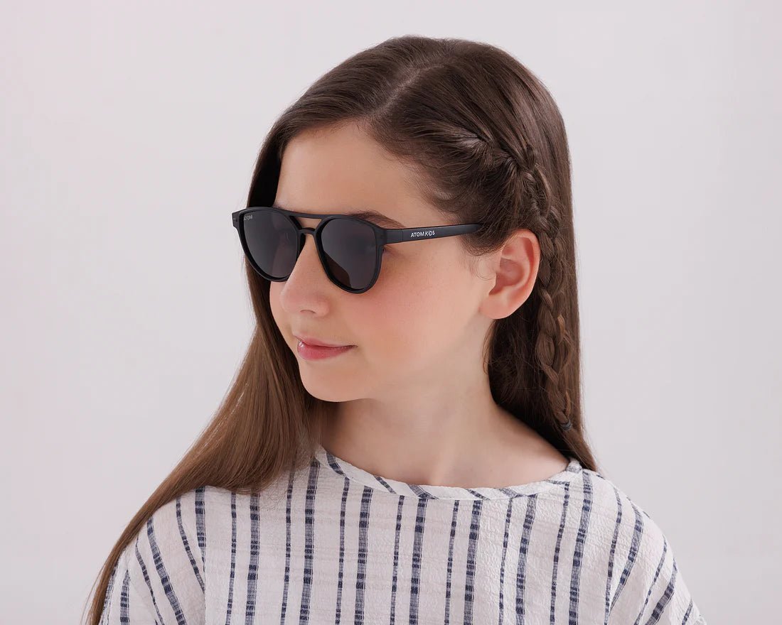Atom Kids Double Bridge Polarized Matte Black AK5-2 — image 6