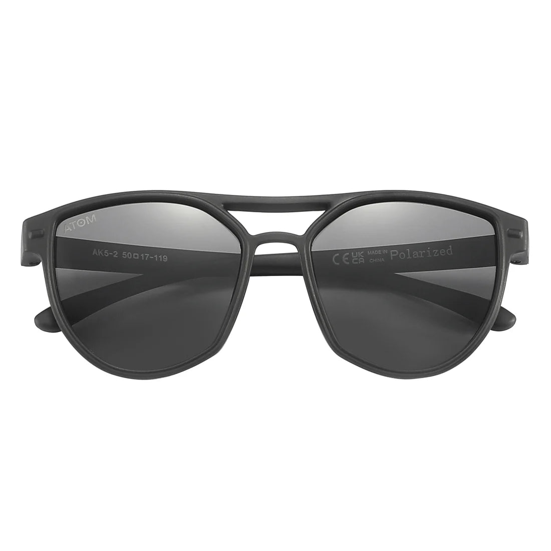 Atom Kids Double Bridge Polarized Matte Black AK5-2 — image 2