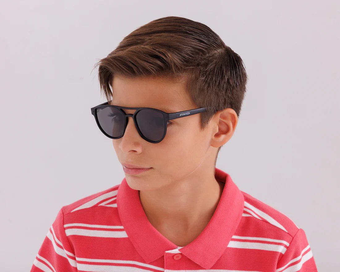Atom Kids Double Bridge Polarized Matte Black AK5-2 — image 8