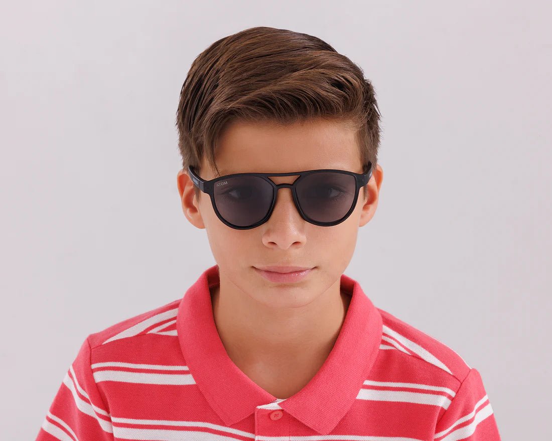 Atom Kids Double Bridge Polarized Matte Black AK5-2 — image 7