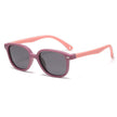 Atom Kids Polarized Square Sunglasses 100% UV 400 Protection - Pink AK17-2