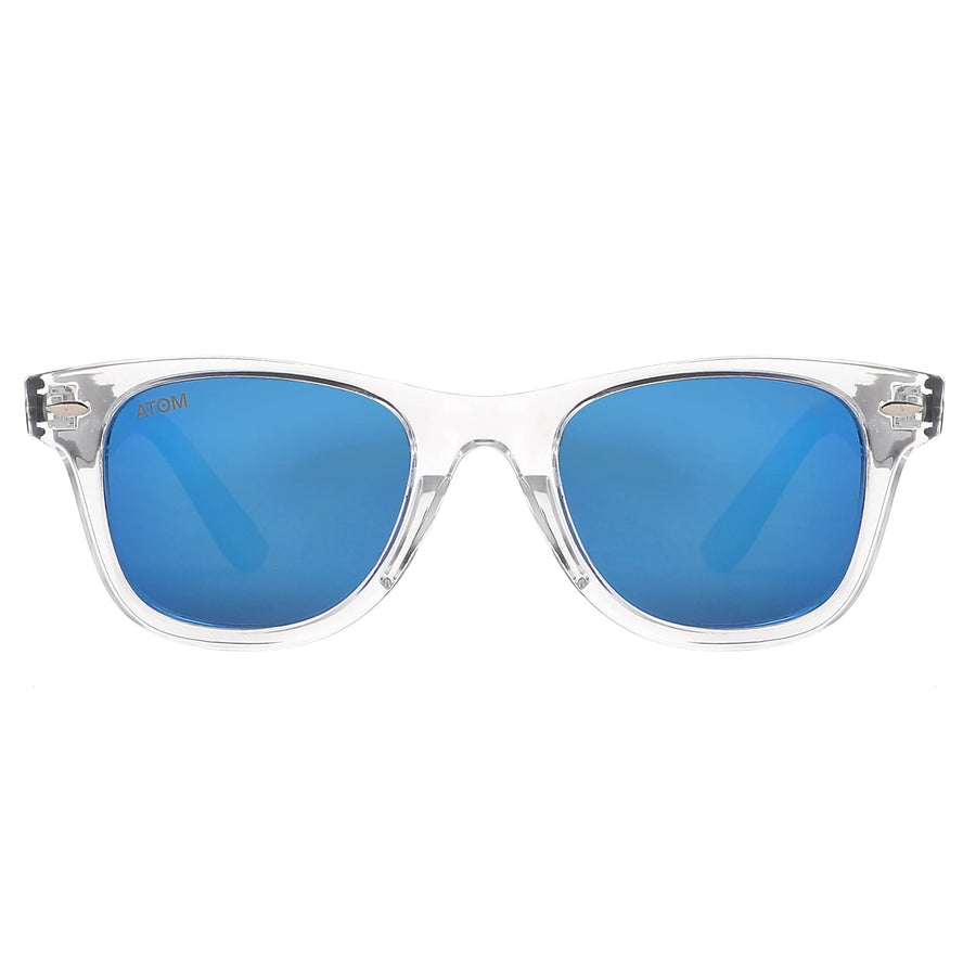 Atom Kids Sunglasses Polarized Blue Mirror AK1-3 — image 3