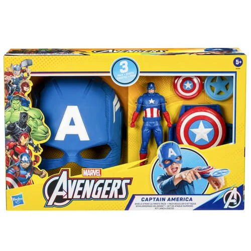 Avengers Cap Am Shield Strike Ultimate Pack G0399 — image 1
