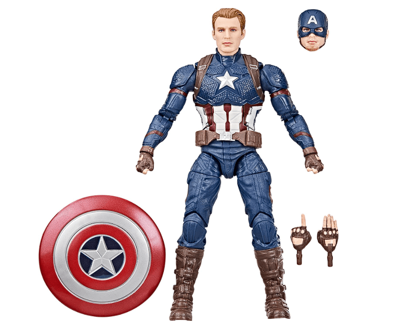 Avengers Endgame Marvel Legends Captain America Action Figure G0607 - Colorland Toys