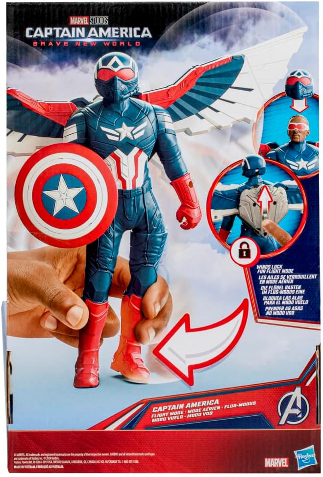 Avengers Flying Hero Mini Captain America — image 4