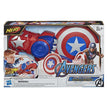Avengers NERF Power Moves Marvel Captain America Shield Sling NERF Disc Launching Toy