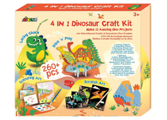 Avenir 4 in1 Dinosaur Craft Kit AVCH221773 - Colorland Toys