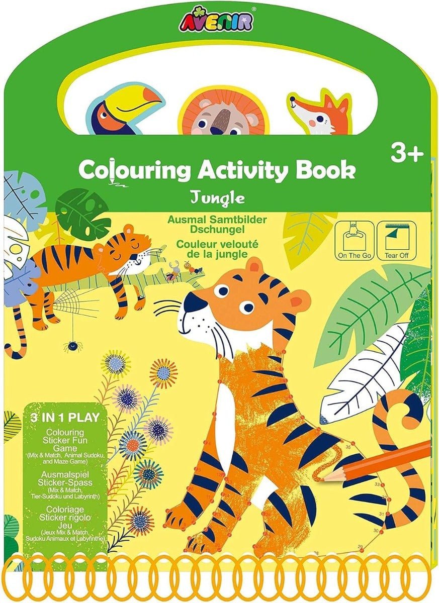 Avenir Activity book Jungle AVCH201741 - Colorland Toys