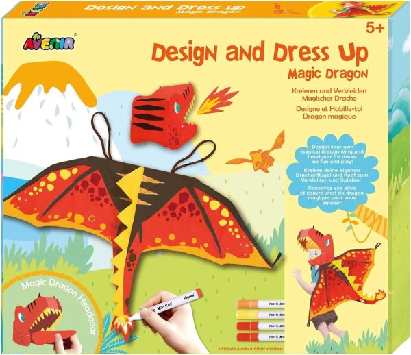 Avenir - Design & Dress Up - Magic Dragon AVCH201771 - Colorland Toys