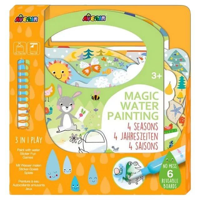 Avenir - Magic Water Painting - 4 Seasons AVCH211774 - Colorland Toys