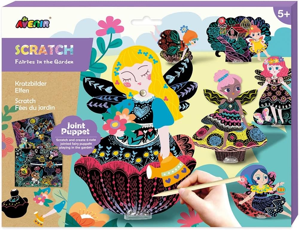 Avenir - Magic Water Painting - Fantasy Garden AVCH221895 - Colorland Toys