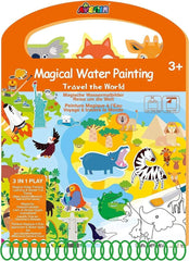 Avenir Magical Water Painting Travel the World AVCH201740 - Colorland Toys