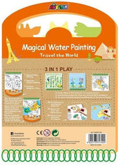 Avenir Magical Water Painting Travel the World AVCH201740 - Colorland Toys