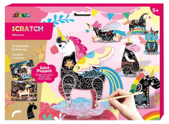 Avenir Scratch Cards Unicorns Craft Set AVCH191683 - Colorland Toys