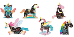 Avenir Scratch Cards Unicorns Craft Set AVCH191683 - Colorland Toys