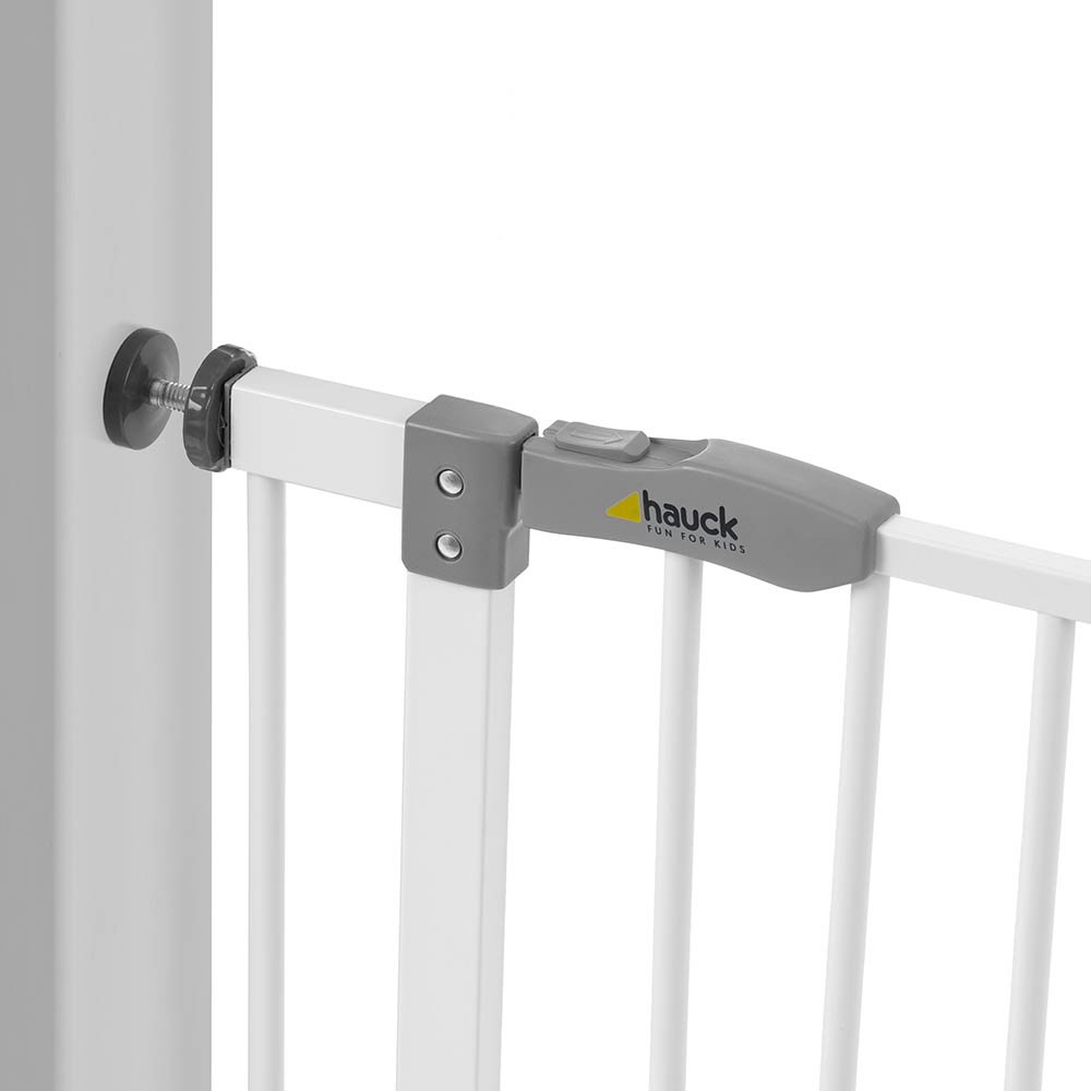 Hauck Open n Stop Safety Gate and 21cm Extension White 595985 - Colorland Toys
