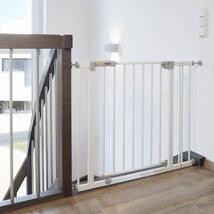 Hauck Open n Stop Safety Gate and 21cm Extension White 595985 - Colorland Toys